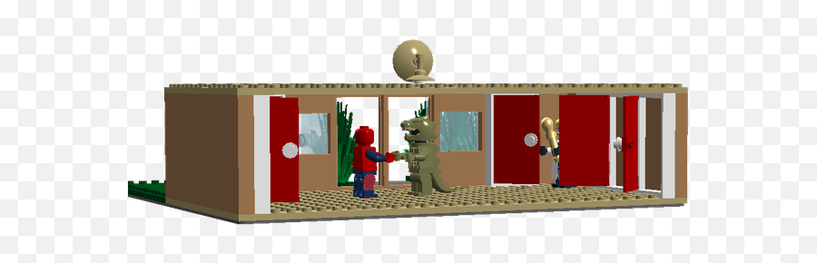 Lego Ideas - The Amazing Spiderman The Lizard Attacks Illustration Png,Ultimate Spider Man Logo