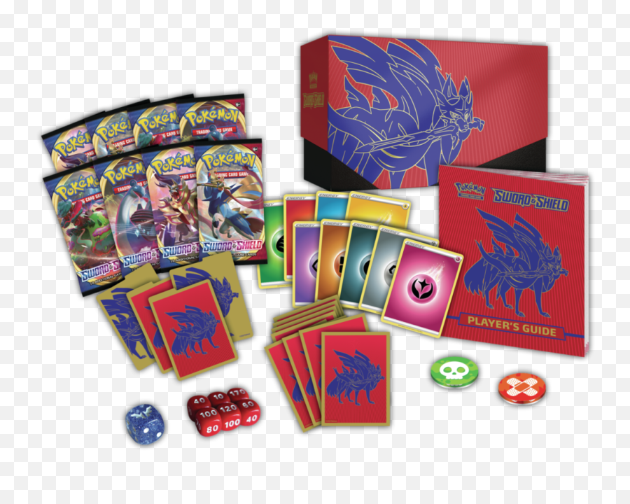 Pokemon - Tcg Sword U0026 Shield Base Set Elite Trainer Box Options Pokemon Sword And Shield Elite Trainer Box Png,Sword And Shield Png