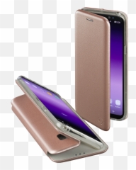 00181209 Hama Curve Booklet For Samsung Galaxy S8 Rose - png