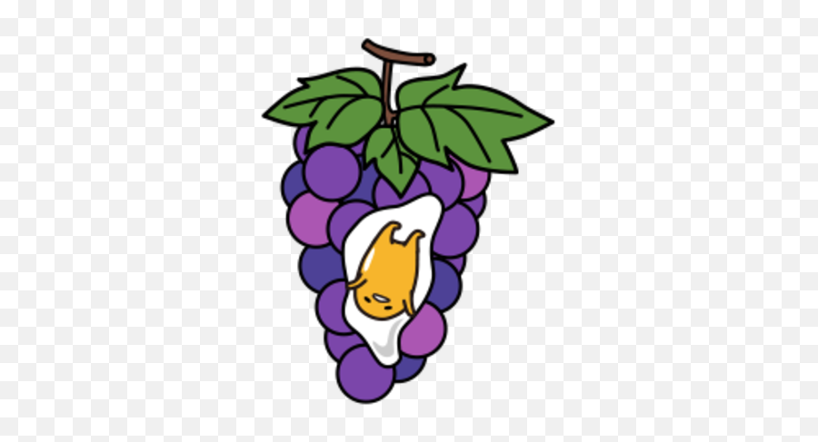 Gudetama Grape Tap Wiki Fandom - Clip Art Png,Grape Png