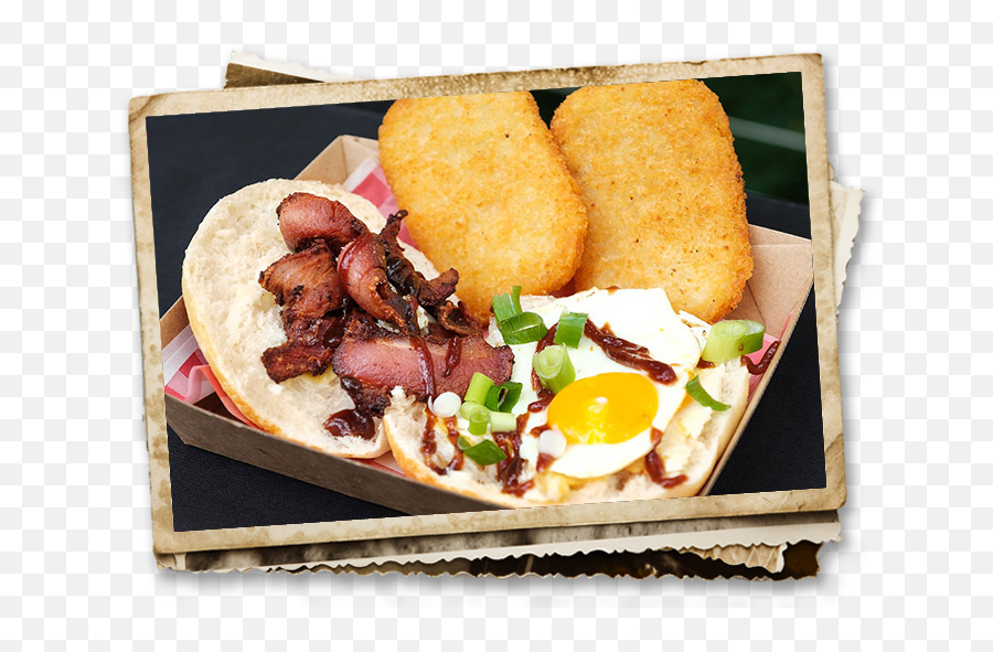 Download Hd Free Range Eggs Meet Middle Bacon And Fresh Bun - Fried Egg Png,Fried Eggs Png