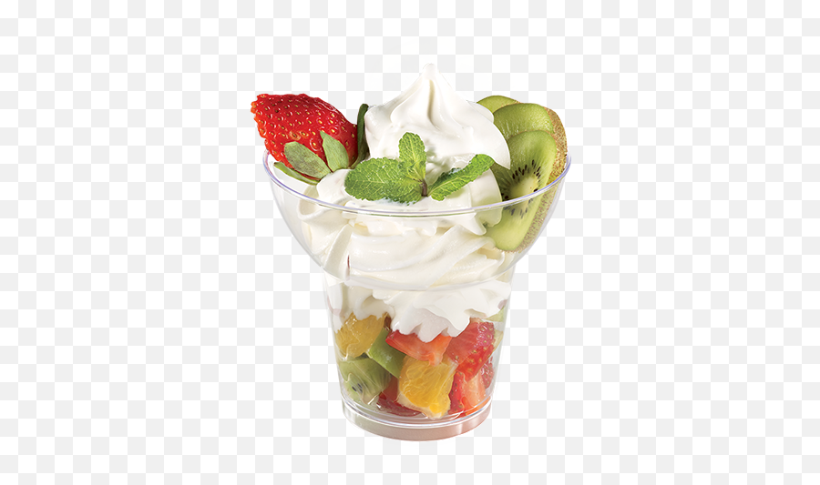 Fruit Salad With Ice Cream Png Download - Fruit Salad With Ice Cream Png,Fruit Salad Png