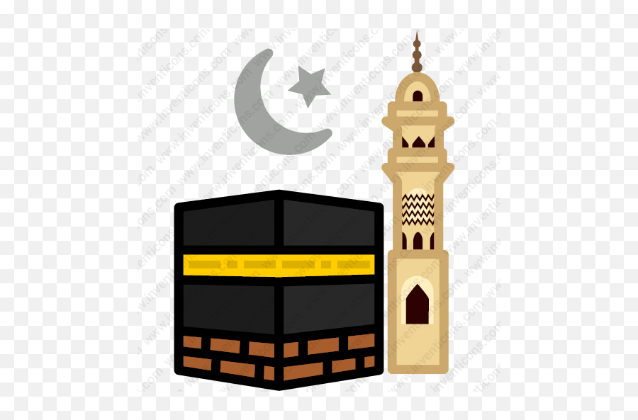 Download Makkah Vector Icon - Icon Makkah Png,Kaaba Png