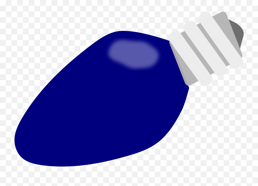 Download Christmas Light Bulb Clipart - Transparent Background Christmas Light Bulb Png,Light Bulb Clip Art Png