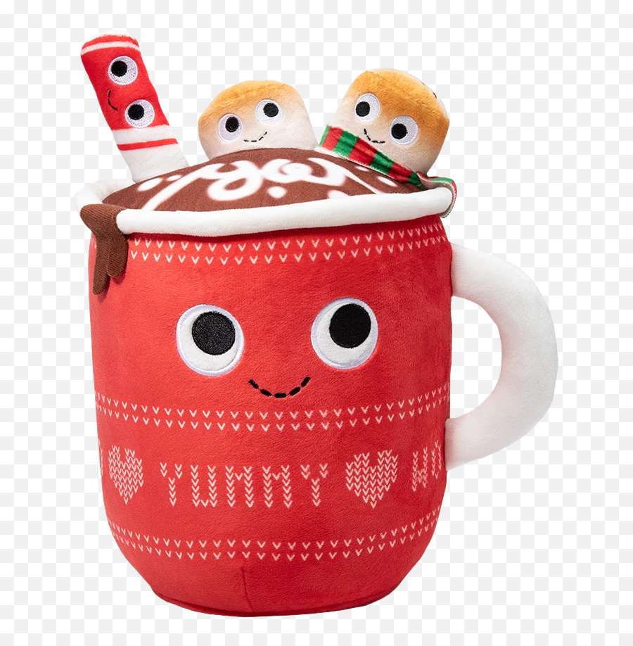 Yummy World Judy Hot Cocoa With Marshmallows U0026 Peppermint - Plush Yummy World Png,Hot Cocoa Png