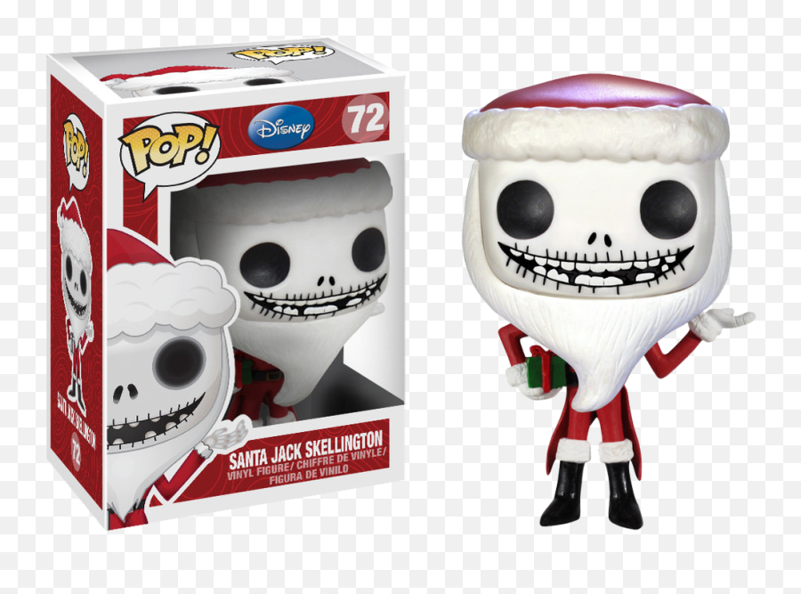 Download Jack Skellington Santa Funko Pop Hd Png