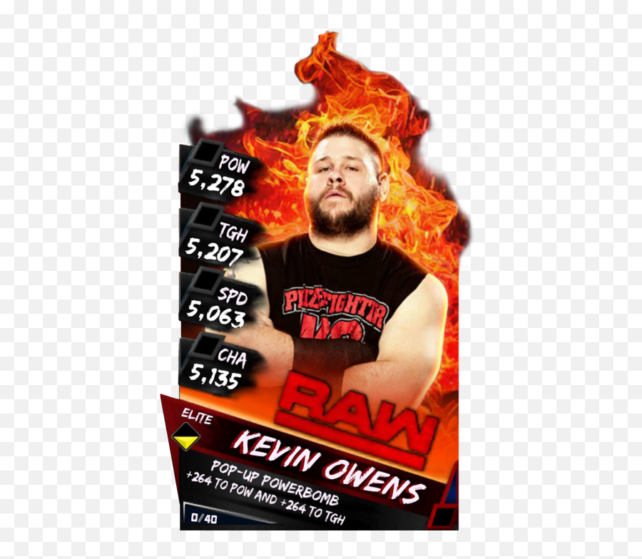 Kevin Owens - Wwe Supercard Cards Season 5 Png,Kevin Owens Png