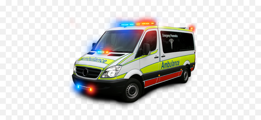 Australian Ambulance Png 2 Image - Ambulance With Sirens Png,Ambulance Png