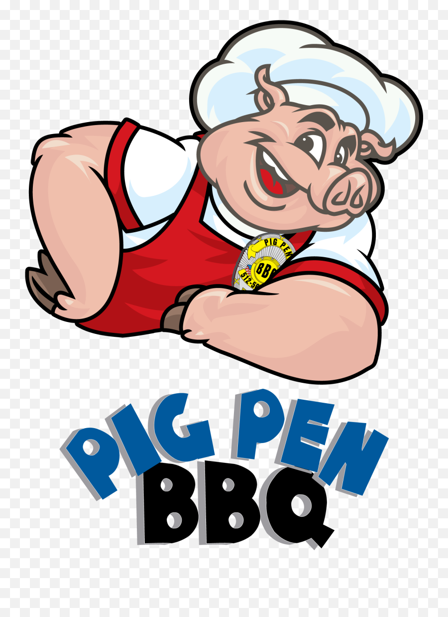 Bbq Pig Logo Png Transparent - Pig Pen Bbq Dripping Springs,Bbq Transparent
