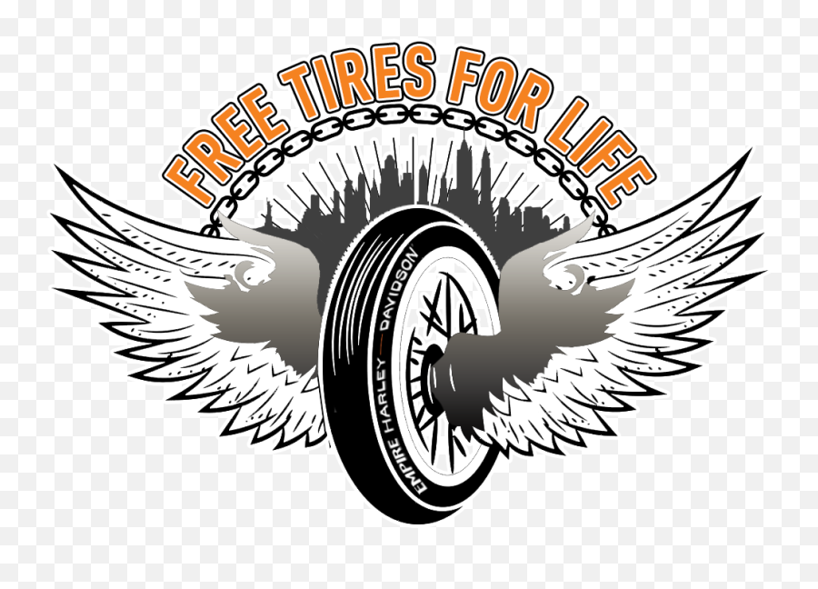 Free Tires For Life - Automotive Decal Png,Tire Tread Png