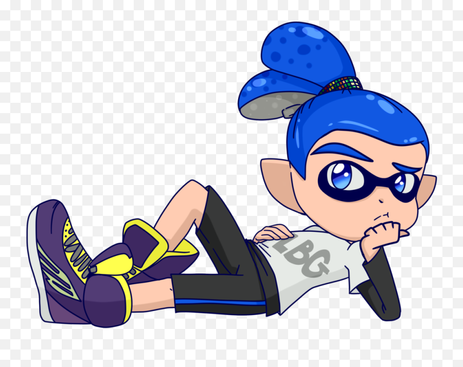 Anime Boy Clipart Lazy - Png Download Full Size Clipart Inkling Boy Splatoon 2 Drawings,Lazy Png