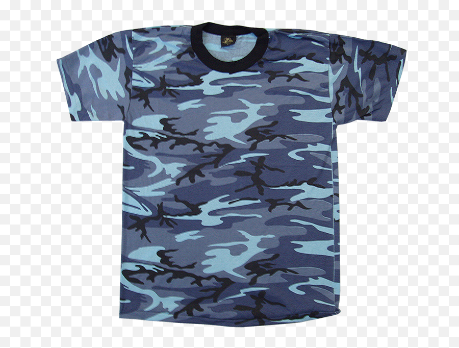 Sky Blue Camo Shirt Png Image - Camouflage Shirt Png,Camo Png