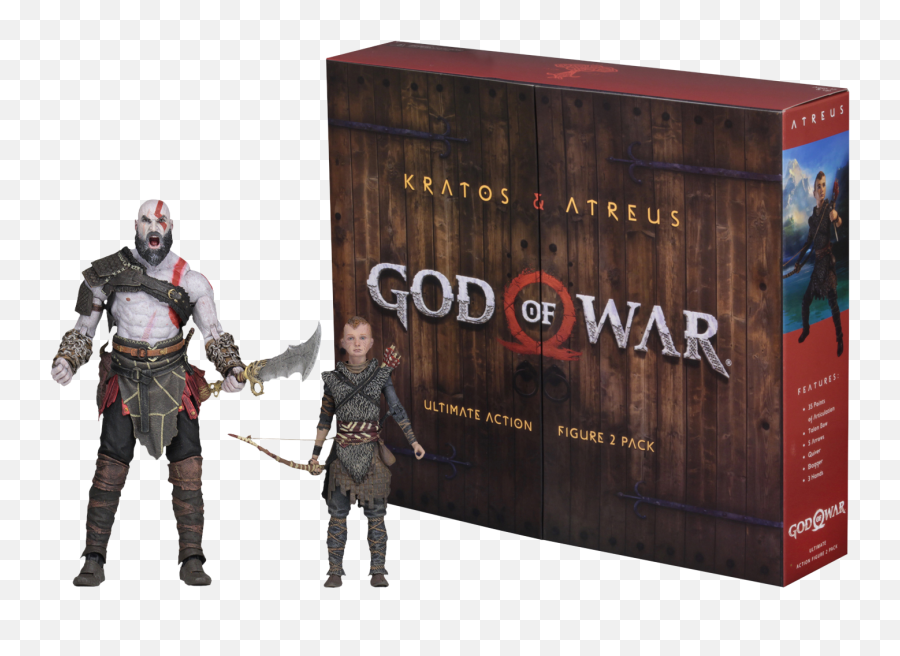 Atreus Ultimate Action Figure - God Of War 2 Pack Png,God Of War 2018 Logo