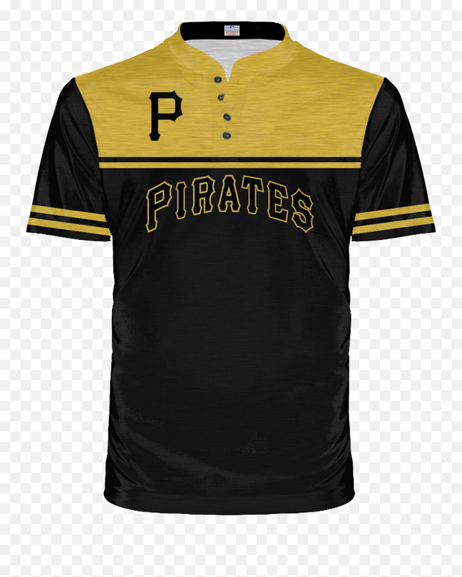 Pittsburgh Pirates Henley - Short Sleeve Png,Pittsburgh Pirates Logo Png