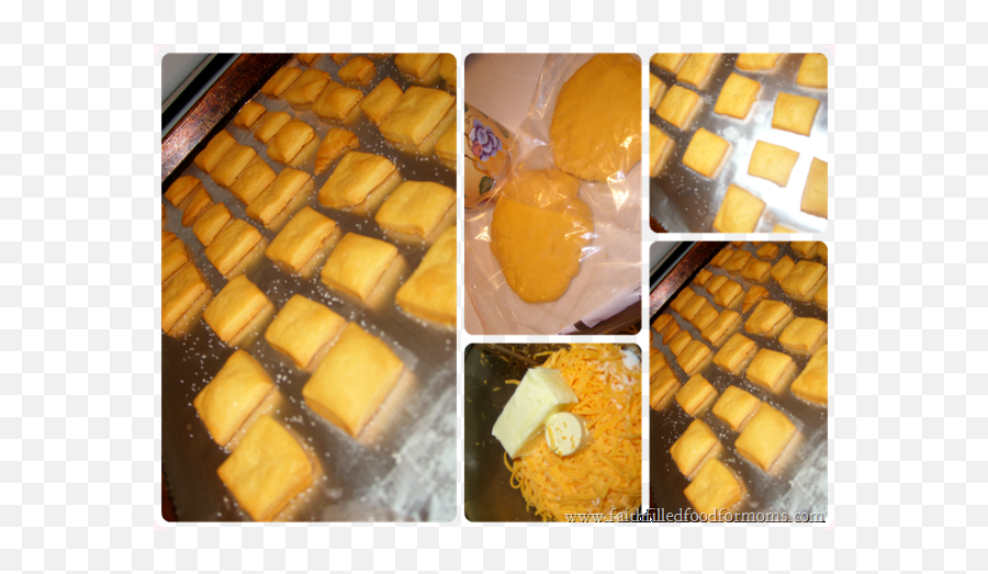 Easy Homemade Cheez It Crackers - Confectionery Png,Cheez It Png