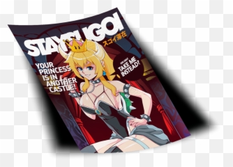 Bowsette Poster Print - Fictional Character Png,Bowsette Png