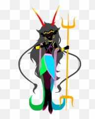 Her Imperial Radiance Feferi - Feferi Peixes Post Scratch Png,Homestuck Transparent