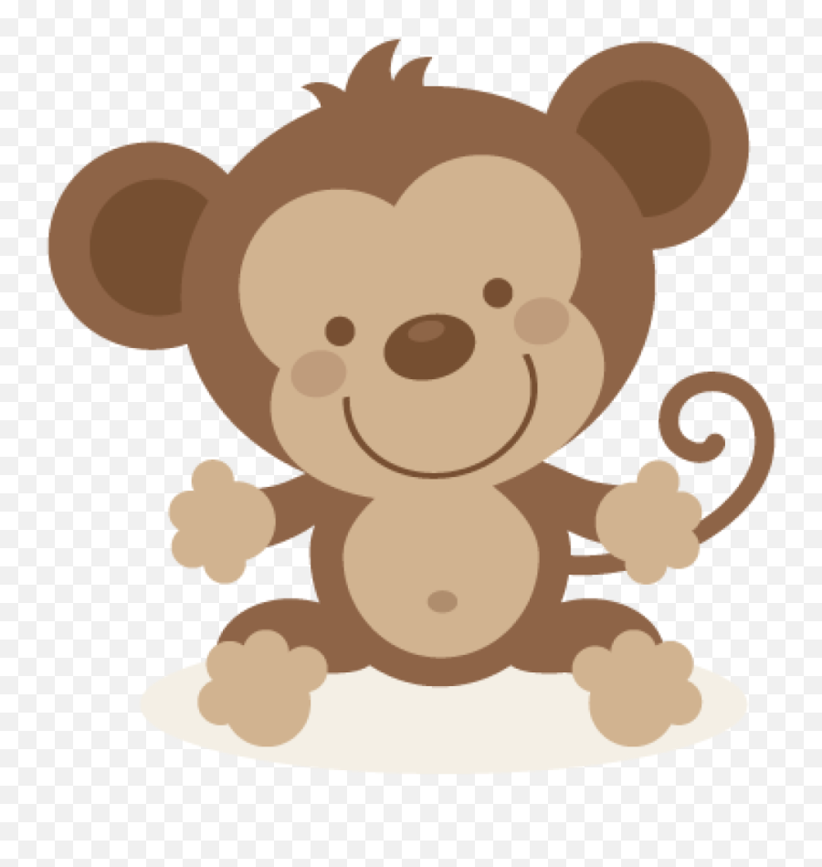 Clipcookdiarynet - Year Of The Monkey Clipart Transparent Cute Monkey Clip Art Png,Monkey Transparent Background