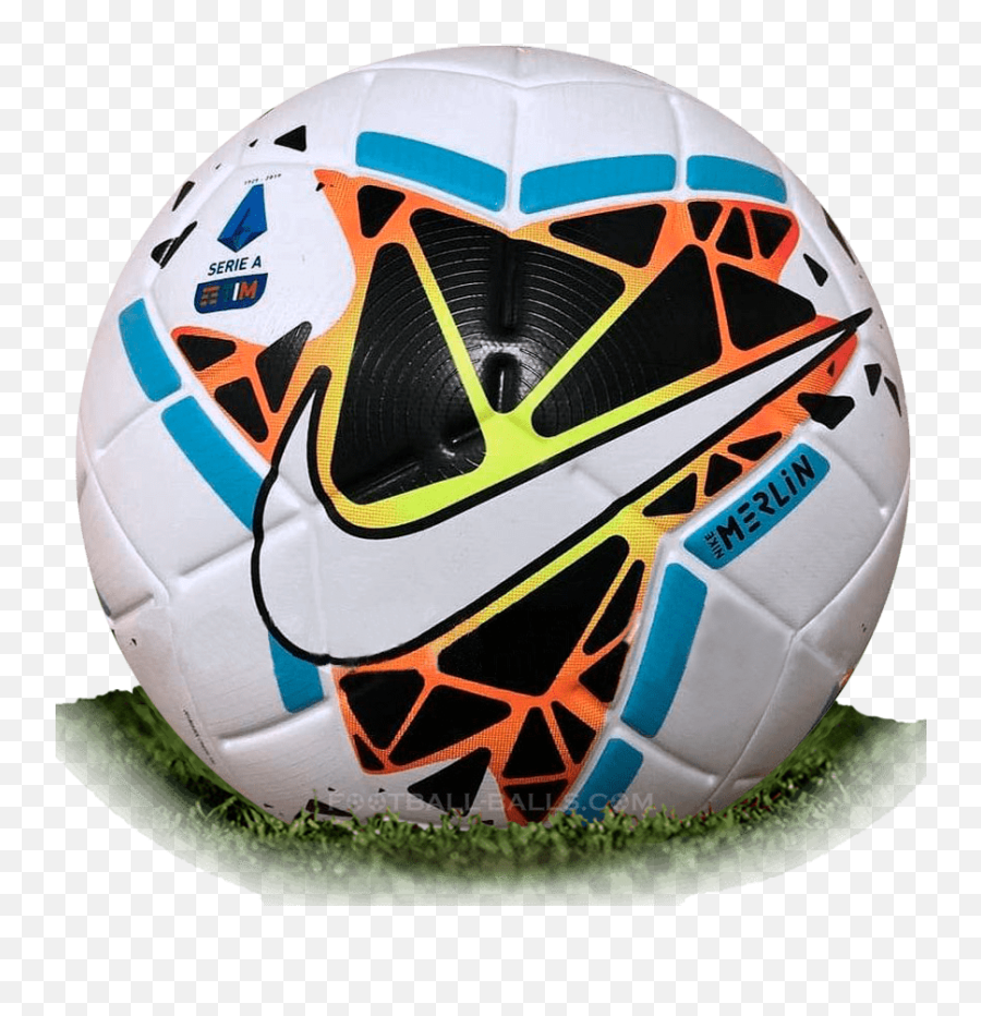 Nike Merlin 2 Is Official Match Ball Of Serie A 20192020 - Nike Strike Soccer Ball White Png,Merlin Png