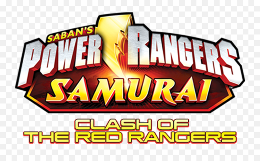 Clash Of The Red - Power Rangers Samurai Clash Of The Red Rangers The Movie Logo Png,Rangers Logo Png