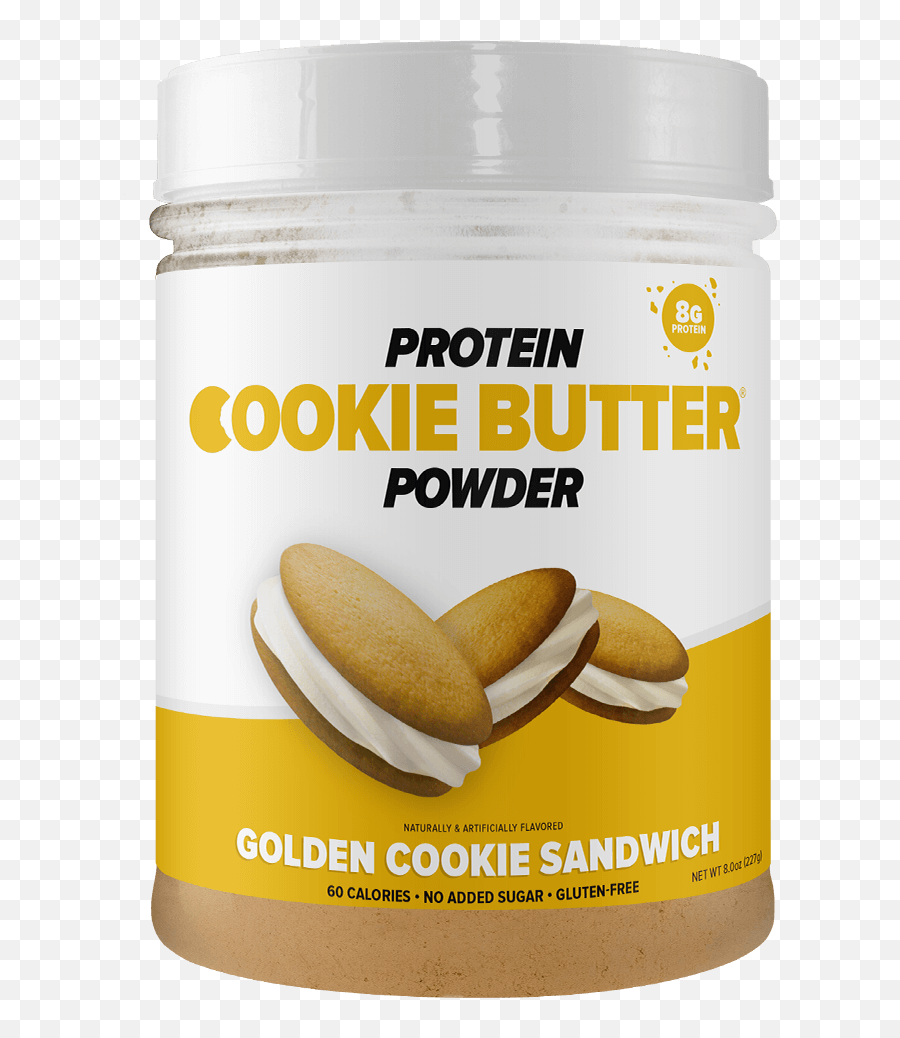 Golden Cookie Sandwich U2013 Protein Butter Powder - Fitness Nutrition Png,Icon Meals Protein Cookie