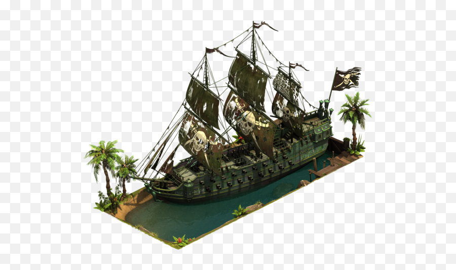 The Pirate Ship - Forge Of Empires Wiki En Ship Forge Of Empires Png,Pirate Ship Png