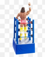 Wrestlemania Iii Randy Savage Action Figure Wwf Wwe Macho Man Ring Cart - Wwe png