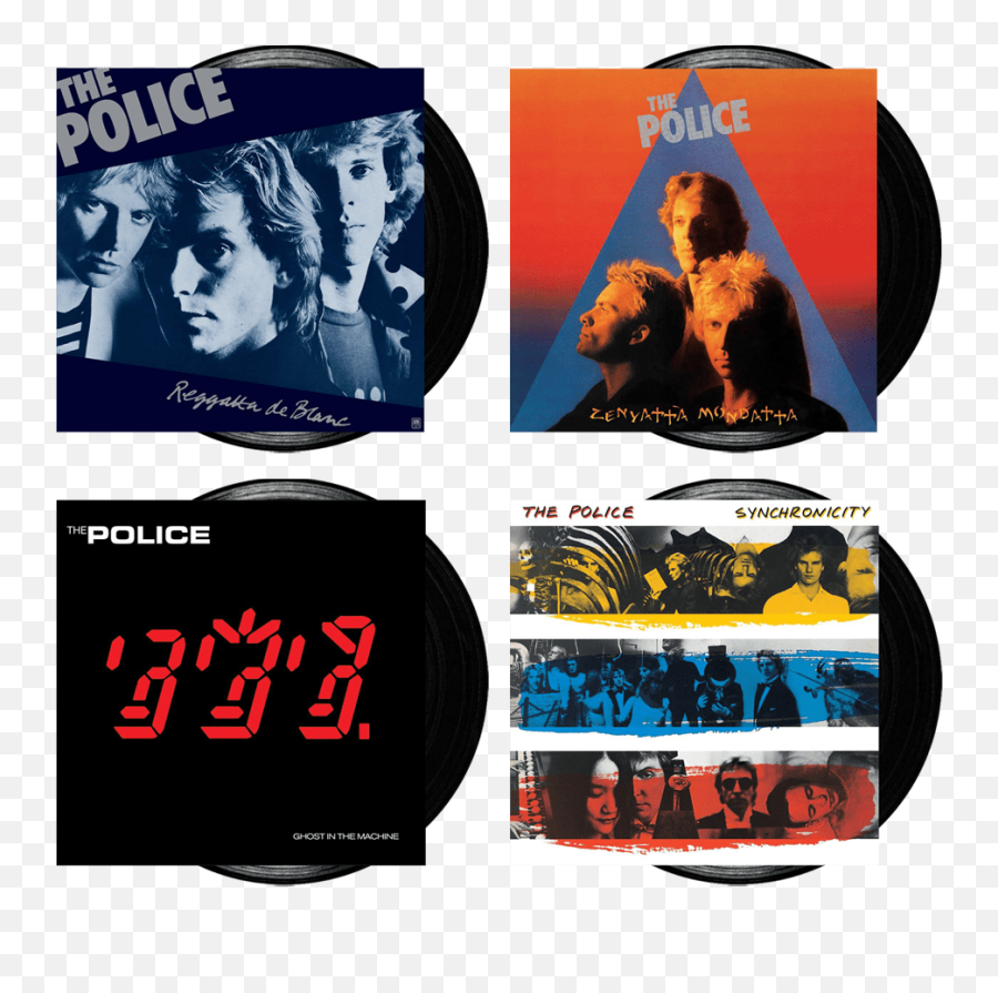 Reggatta De Blanc Vinyl Zenyatta Mondatta Synchronicity Ghost In The Machine - Police Ghost In The Machine Png,Zenyatta Png