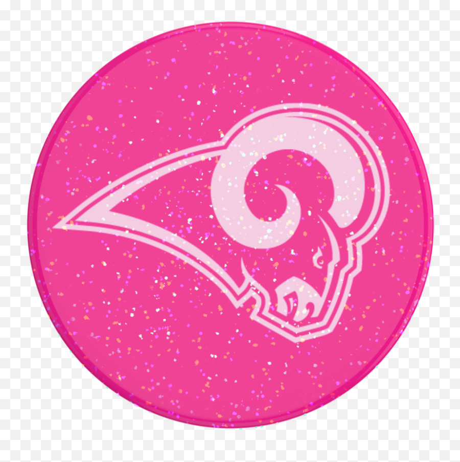Glitter Rams Pink Popgrip Popsockets Official - Cypress Ridge High School Football Png,Rams Icon