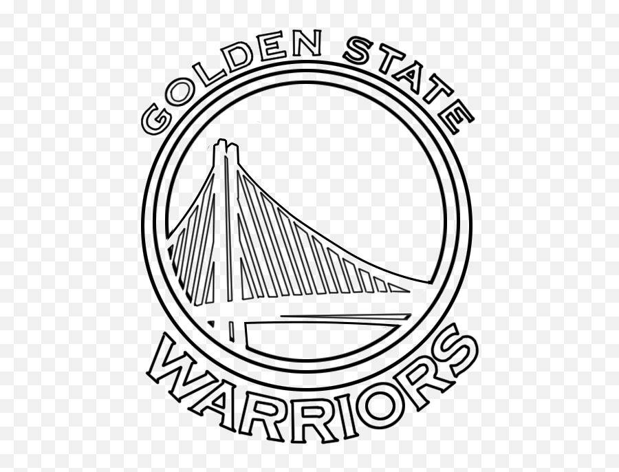 How to Draw Golden State Warriors Logo printable step by step drawing sheet  : Drawin…