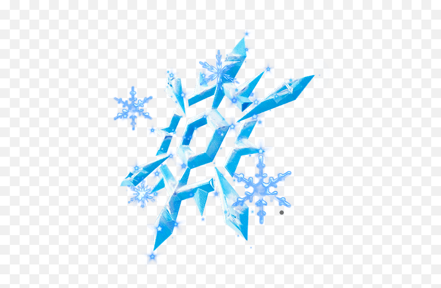 Snow Crystal U2013 Fortnite Back Bling Skin - Tracker Fortnite Snow Crystal Png,Icon Crystals