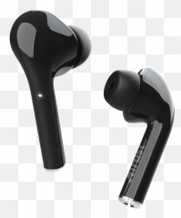 Trustcom - Nika Touch Bluetooth Wireless Earphones black Casti png