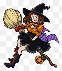 Shop My Hero Academia U2013 Figpin - Uraraka Halloween png