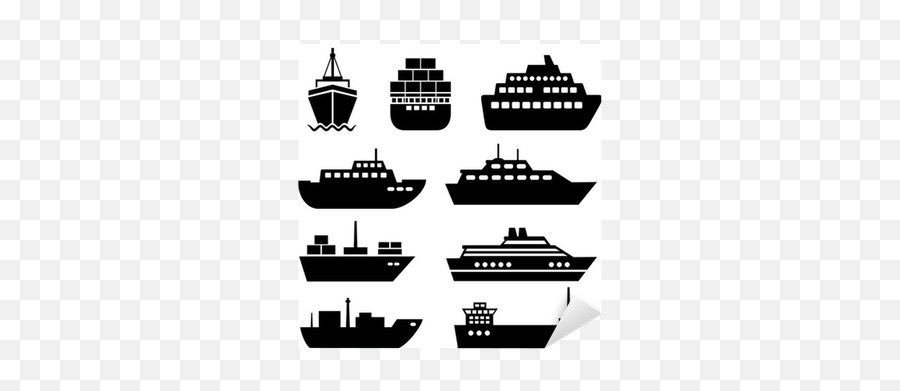 Sticker Ship And Boat Icons - Pixershk Ship Icon Free Download Png,Kargo Icon