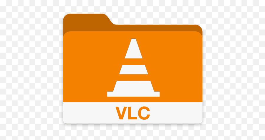 Vlc Folder Icon 1024x1024px Ico Png Icns - Free Download Vlc Folder Icon,Vlc Icon Download