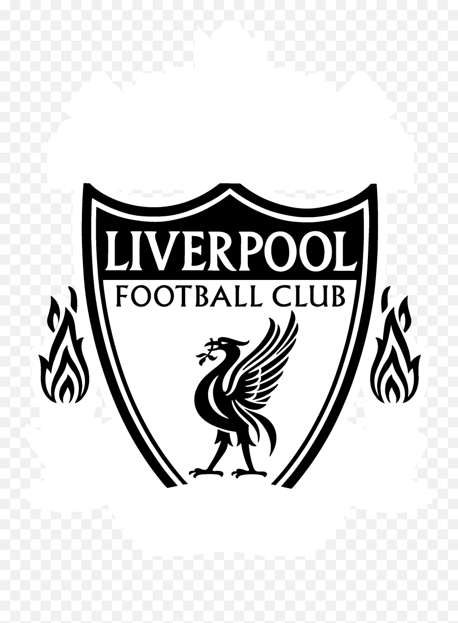 Liverpool Fc Logo Black And Ahite - Dream League Soccer 2018 Liverpool Logo Png,Liverpool Logo Png