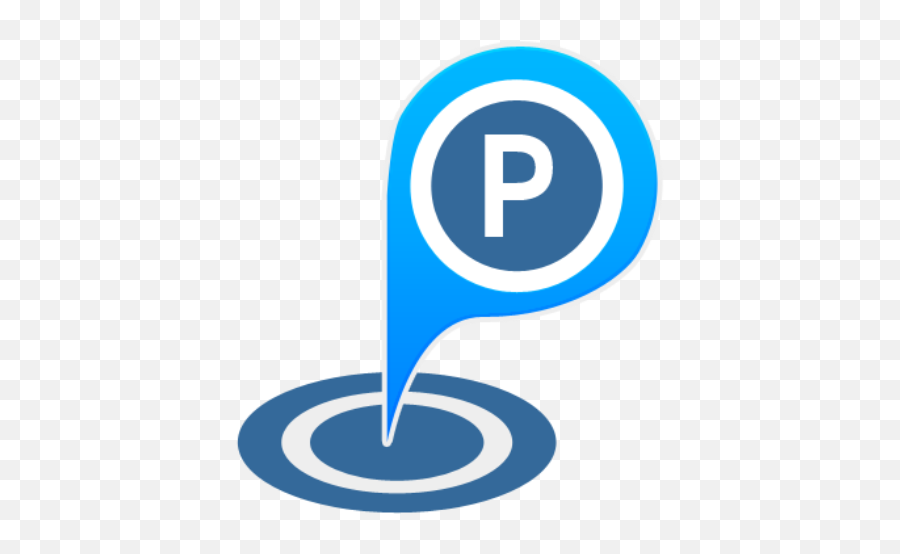 Blue Dot Parking Png