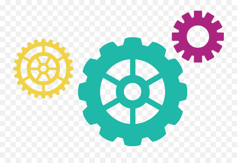 Colorful Gears Png Images Clipart - Gears Clipart Png,Gears Transparent