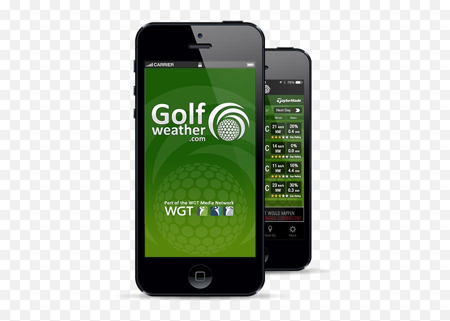 Get Your Weather Forecast For Local Golf Course - T Shirt Design App Png,Weather Icon Iphone 4