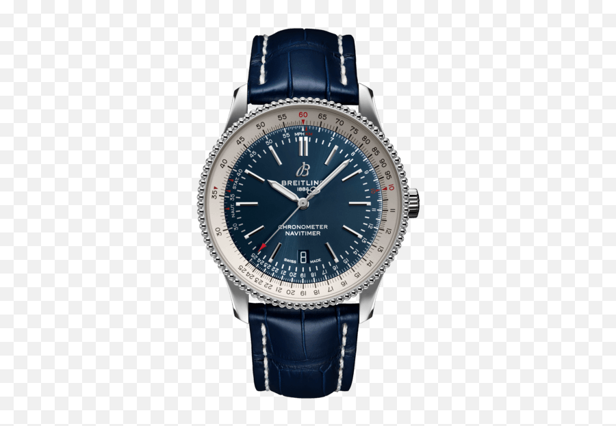 Navitimer Automatic 41 - Breitling Navitimer Automatic 41 Blue Png,Fax Icon Dark Blue