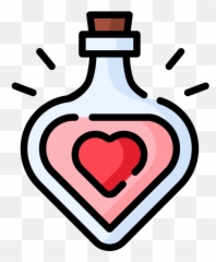 Love Potion - Free valentines day icons Flask png