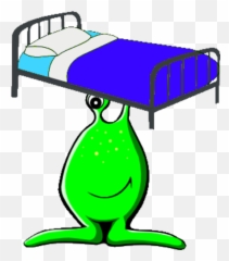 Download Bed Monster Image - Monster Under The Bed Clipart Monster Under Bed Clipart Png,Bed Clipart Png
