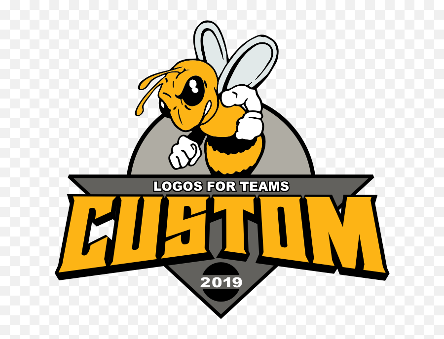 Bee Clipart - Basket Rabbit Team Logo Png,Bumblebee Logo