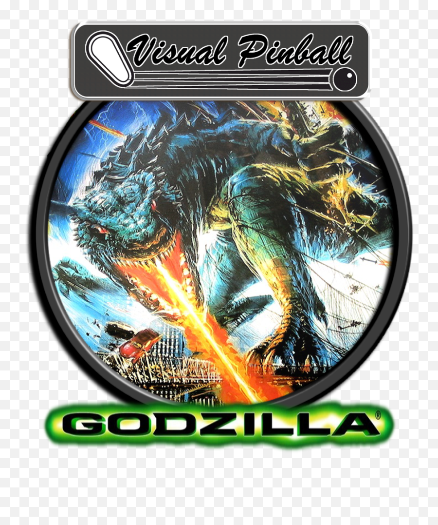 Godzilla Sega 1998png U2013 Vpinballcom - Godzilla 1998 Movie Posters,Sega Png