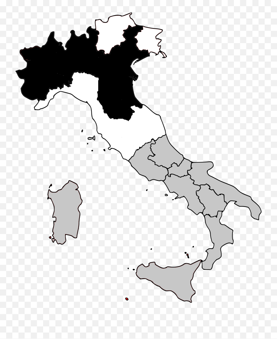 Italy Map Png Picture 760308 - Federal Map Of Italy,Italy Png