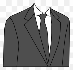 Suit Transparent U0026 Png Clipart Free Download - YWD Black And Tie Cartoon