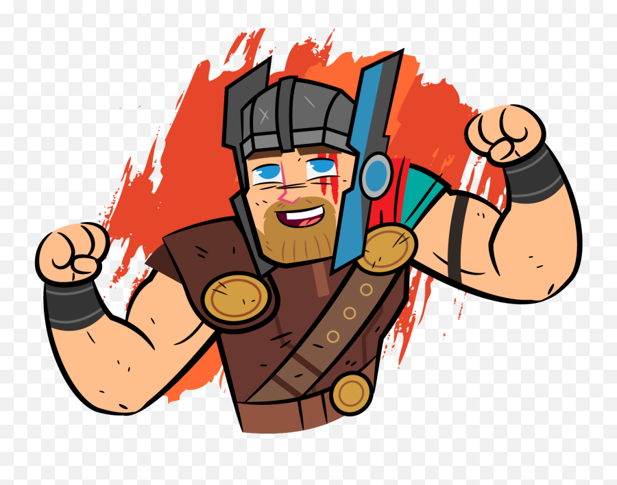 Marvel Thor Ragnarok Animated Facebook Messaging Sticker - Thor Ragnarok Facebook Stickers Png,Ragnarok Png