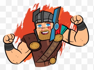 Marvel Thor Ragnarok Animated Facebook Messaging Sticker - Thor Ragnarok Facebook Stickers Png,Ragnarok Png