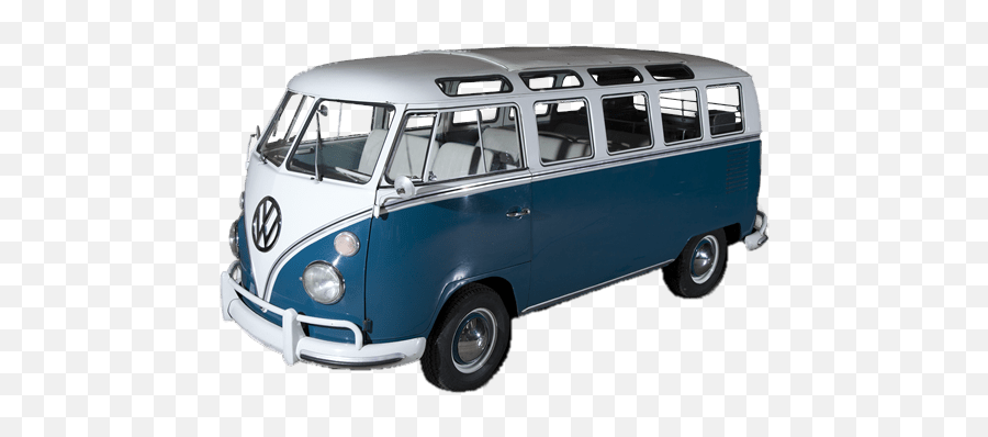 Blue Volkswagen Camper Van - Volkswagen Png,Van Png