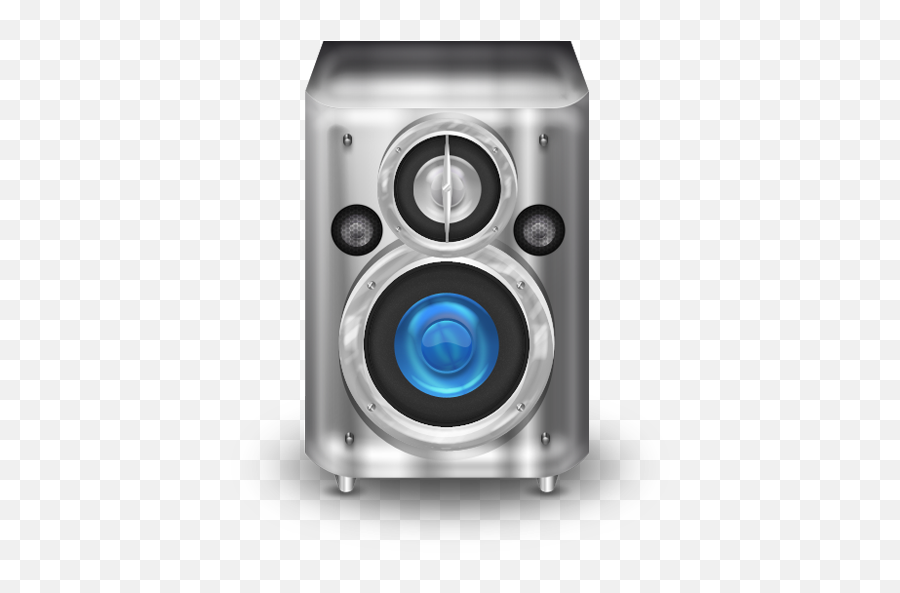 Metal Blue Speaker Icon - Color Speakers Icon Pack Blue Speakers Png,Speaker Png